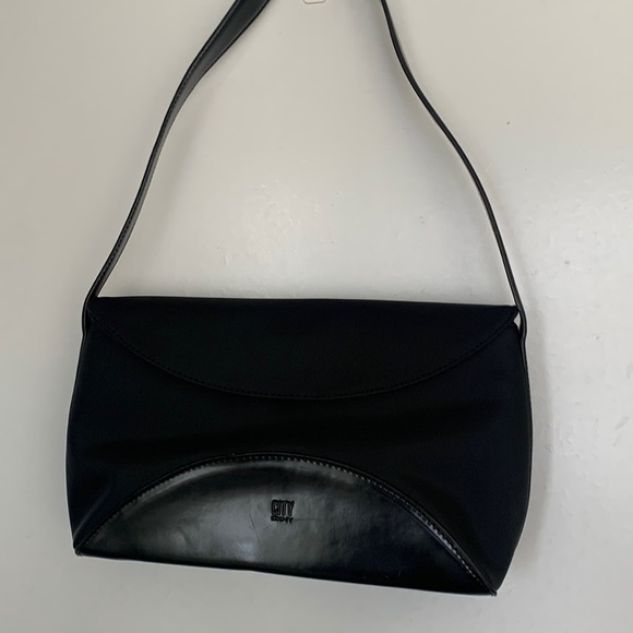 DkNy shoulder bag leather and fabric - Picture 2 of 13